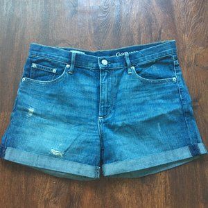 Medium Wash Gap 1969 Sexy Boyfriend Jean Shorts